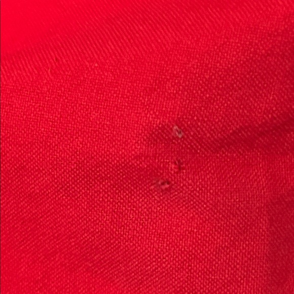 Tuckernuck Pomander Place Cotton Popover Polly Dress in Poppy Red - Medium - Picture 13 of 15